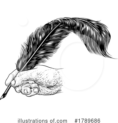 Feather Quill Clipart #1789686 by AtStockIllustration