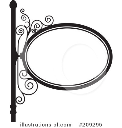 Blank Sign Clipart #209295 by Frisko