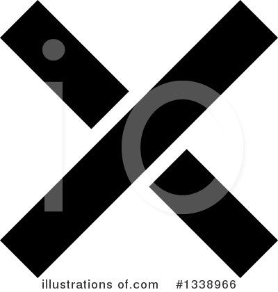 X Mark Clipart #1338966 by ColorMagic