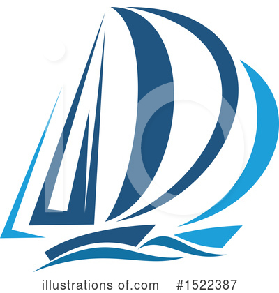 Sailboat Clipart #1522387 by Vector Tradition SM