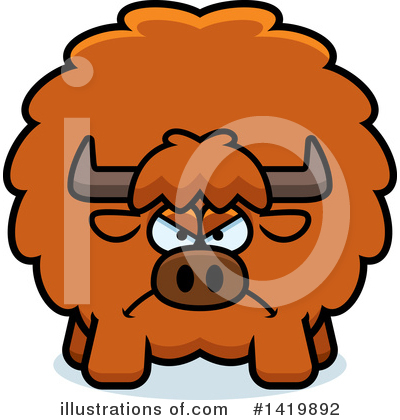 Yak Clipart #1419892 by Cory Thoman