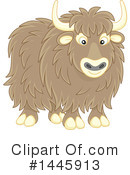 Yak Clipart #1445913 by Alex Bannykh