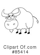 Yak Clipart #85414 by Hit Toon