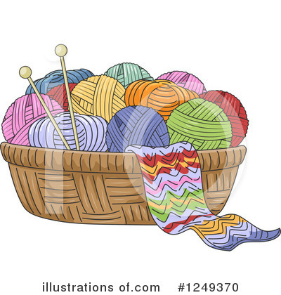 Knitting Clipart #1249370 by BNP Design Studio