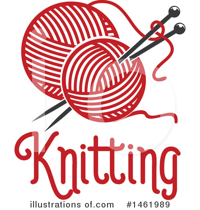 Knitting Clipart #1461989 by Vector Tradition SM