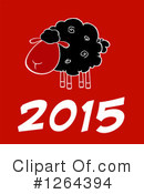 Year Of The Sheep Clipart #1264394 by Hit Toon