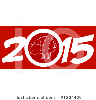 Year Of The Goat Clipart #1264409 by Hit Toon
