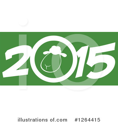 Year Of The Goat Clipart #1264415 by Hit Toon