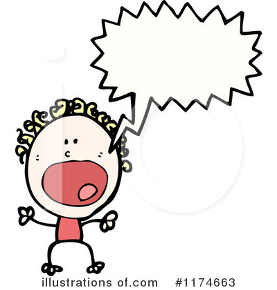 Royalty-Free (RF) Yelling Clipart Illustration by lineartestpilot - Stock Sample #1174663