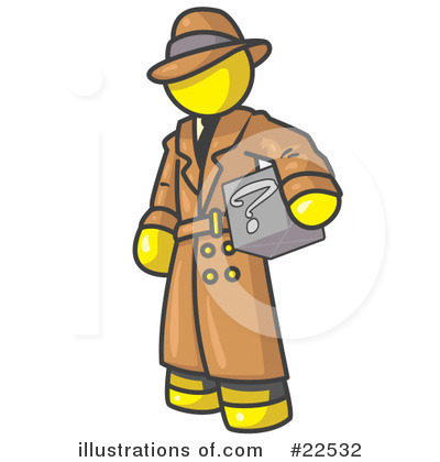 Royalty-Free (RF) Yellow Collection Clipart Illustration by Leo Blanchette - Stock Sample #22532