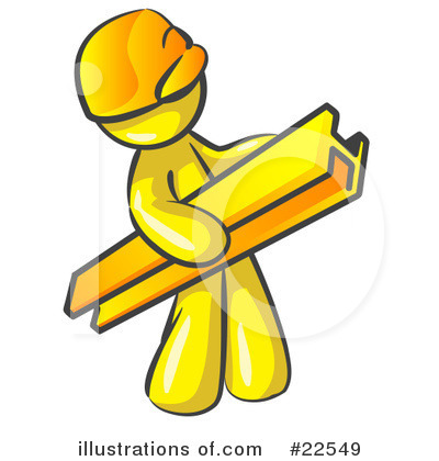 Royalty-Free (RF) Yellow Collection Clipart Illustration by Leo Blanchette - Stock Sample #22549