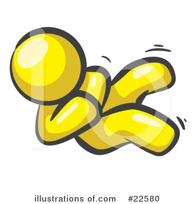 Royalty-Free (RF) Yellow Collection Clipart Illustration by Leo Blanchette - Stock Sample #22580