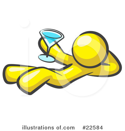 Royalty-Free (RF) Yellow Collection Clipart Illustration by Leo Blanchette - Stock Sample #22584