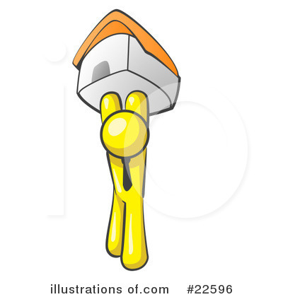 Royalty-Free (RF) Yellow Collection Clipart Illustration by Leo Blanchette - Stock Sample #22596
