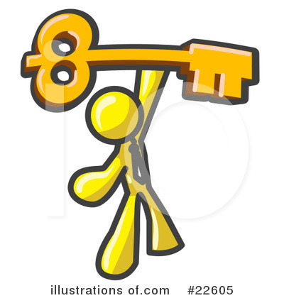 Key Clipart #22605 by Leo Blanchette