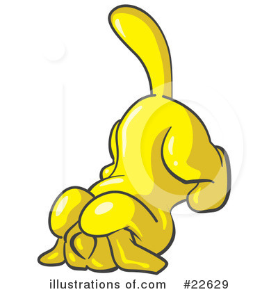 Royalty-Free (RF) Yellow Collection Clipart Illustration by Leo Blanchette - Stock Sample #22629