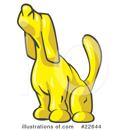 Royalty-Free (RF) Yellow Collection Clipart Illustration by Leo Blanchette - Stock Sample #22644