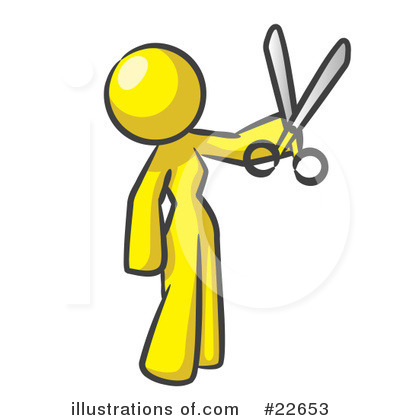 Royalty-Free (RF) Yellow Collection Clipart Illustration by Leo Blanchette - Stock Sample #22653