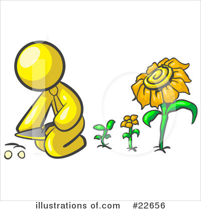 Gardening Clipart #22656 by Leo Blanchette