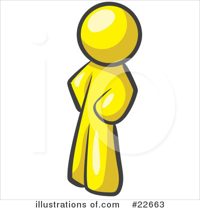 Royalty-Free (RF) Yellow Collection Clipart Illustration by Leo Blanchette - Stock Sample #22663
