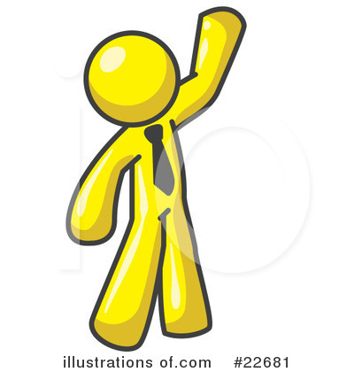 Yellow Man Clipart #22681 by Leo Blanchette