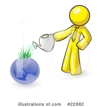 Watering Clipart #22682 by Leo Blanchette