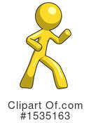 Yellow Design Mascot Clipart #1535163 by Leo Blanchette