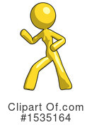 Yellow Design Mascot Clipart #1535164 by Leo Blanchette