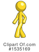 Yellow Design Mascot Clipart #1535169 by Leo Blanchette