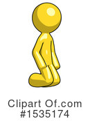 Yellow Design Mascot Clipart #1535174 by Leo Blanchette