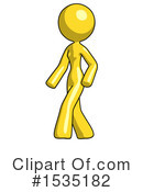 Yellow Design Mascot Clipart #1535182 by Leo Blanchette