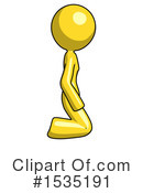 Yellow Design Mascot Clipart #1535191 by Leo Blanchette