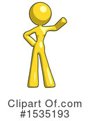 Yellow Design Mascot Clipart #1535193 by Leo Blanchette