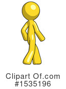 Yellow Design Mascot Clipart #1535196 by Leo Blanchette