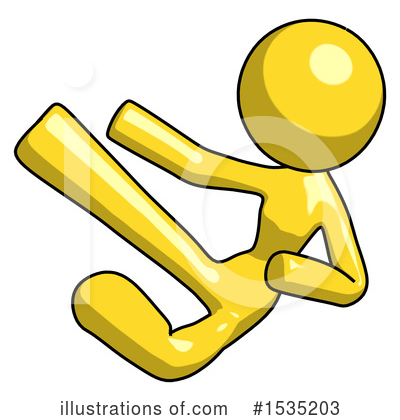 Royalty-Free (RF) Yellow Design Mascot Clipart Illustration by Leo Blanchette - Stock Sample #1535203