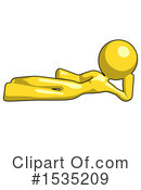 Yellow Design Mascot Clipart #1535209 by Leo Blanchette