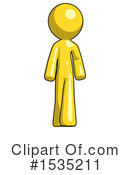 Yellow Design Mascot Clipart #1535211 by Leo Blanchette