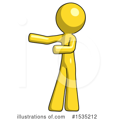 Royalty-Free (RF) Yellow Design Mascot Clipart Illustration by Leo Blanchette - Stock Sample #1535212