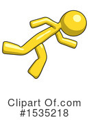 Yellow Design Mascot Clipart #1535218 by Leo Blanchette