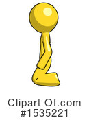 Yellow Design Mascot Clipart #1535221 by Leo Blanchette