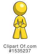 Yellow Design Mascot Clipart #1535237 by Leo Blanchette