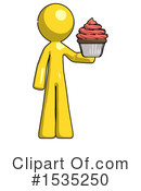 Yellow Design Mascot Clipart #1535250 by Leo Blanchette