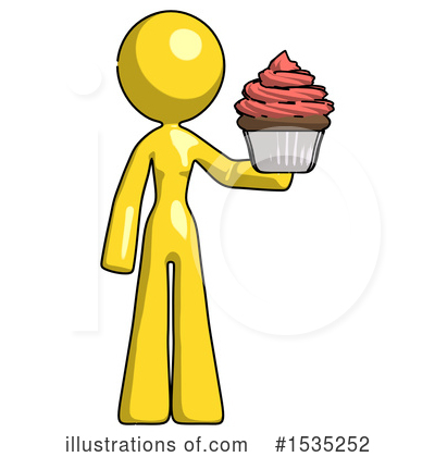Royalty-Free (RF) Yellow Design Mascot Clipart Illustration by Leo Blanchette - Stock Sample #1535252