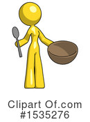 Yellow Design Mascot Clipart #1535276 by Leo Blanchette