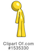 Yellow Design Mascot Clipart #1535330 by Leo Blanchette