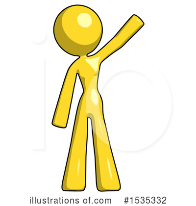 Royalty-Free (RF) Yellow Design Mascot Clipart Illustration by Leo Blanchette - Stock Sample #1535332