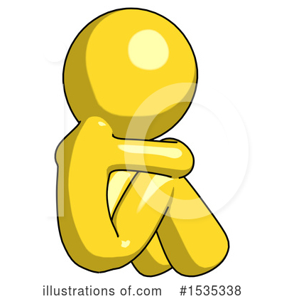 Royalty-Free (RF) Yellow Design Mascot Clipart Illustration by Leo Blanchette - Stock Sample #1535338