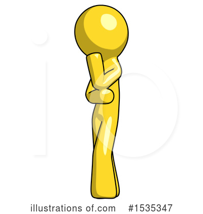 Royalty-Free (RF) Yellow Design Mascot Clipart Illustration by Leo Blanchette - Stock Sample #1535347