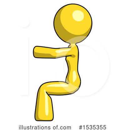 Royalty-Free (RF) Yellow Design Mascot Clipart Illustration by Leo Blanchette - Stock Sample #1535355