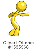 Yellow Design Mascot Clipart #1535368 by Leo Blanchette